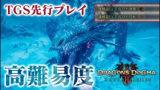 【TGS先行試遊】高難易度『フィンブルとの死闘』初見プレイ！新コンテンツ遺戦品のLv2確認【ドラゴンズドグマ2：ダークアリズン】