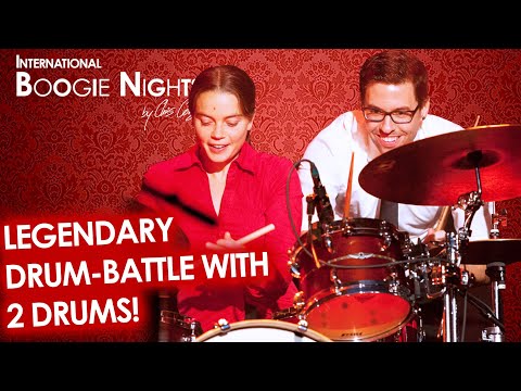 Legendary DRUM-BATTLE by SABINE PYRKER and MARIO VON HOLTEN