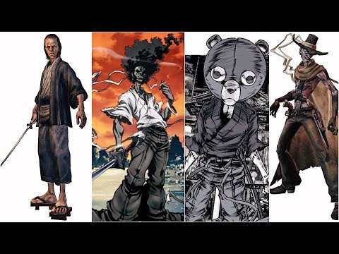 Afro Samurai - All Bosses (With Cutscenes) [HD]