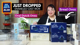 Aldi Dropped a TON of Enameled Cast Iron Cookware | Aisle of Shame! 💥