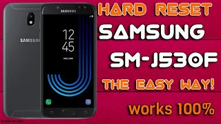 How to hard reset Samsung J5 in 2022 (SM-J530F) Remove pin/pattern/password lock.