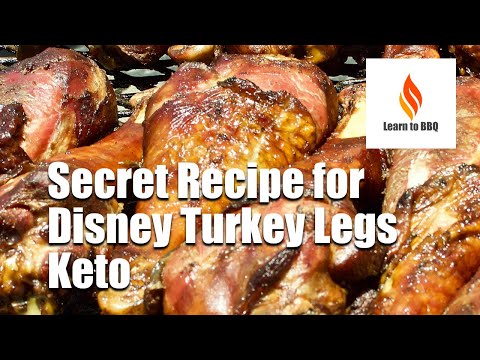 The Best (and Secret) Recipe For Disney Turkey Legs