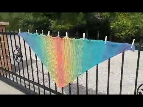 illusion knitting butterfly