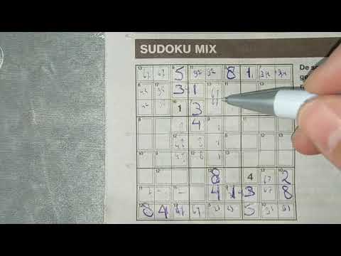 How to solve this Killer/Mix Sudoku puzzle (with a PDF file) 04-10-2019 part 3 of 3