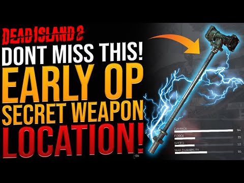 Dead Island 2: DONT MISS THIS EARLY OP SECRET WEAPON - How To Get HIDDEN Zomproof Slayer Hoard CHEST