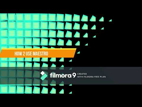 A Low Gold's guide to Maestro.