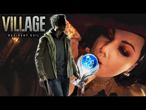 El PLATINO de RESIDENT EVIL VILLAGE  con una SOLA MANO