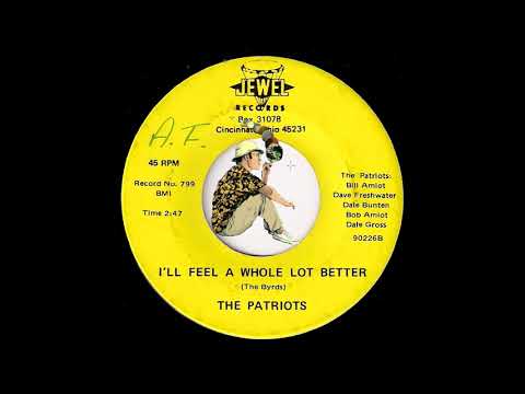 The Patriots - I'll Feel A Whole Lot Better [Jewel] 1969 Psych Folk 45 Video