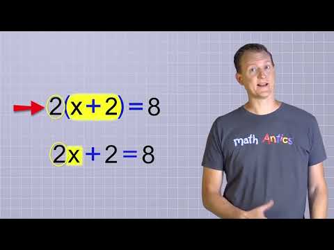 Algebra Basics  Solving 2 Step Equations   Math Antics