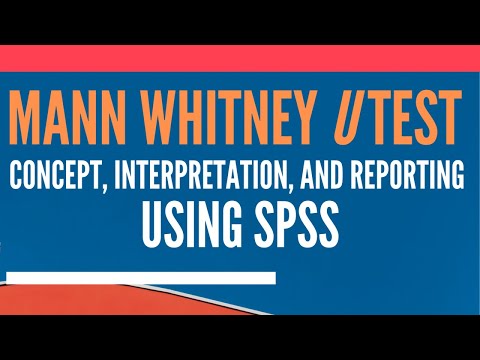 Mann Whitney U Test in SPSS - Concept, Interpretation, and Reporting Mann Whitney U Test