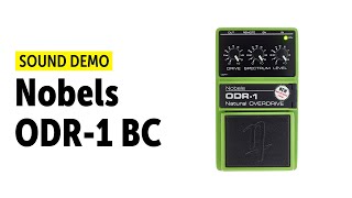 Video thumbnail for Nobels ODR-1 BC - Sound Demo (no talking) by Guitar Bonedo