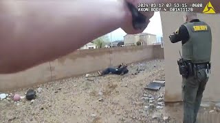 Bodycam Footage of Shooting involving The Suspect Accused of Killing New Mexico State Police Officer