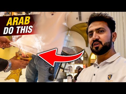 The Secret Way Of Arabs For Using Perfumes For Long Lasting 😱 Shopping & Ice cream in Madina