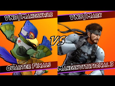 Maheshwar (Falco/Incineroar) vs Mark (Snake/King K Rool) - Quarter Finals -  Maheshvitational 3