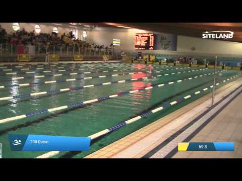 Serie 3 dei 200 Dorso  Assoluti Femmine Master - Campionati Regionali Master 2015 VENETO e FRIULI V