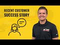 Recent customer success story.