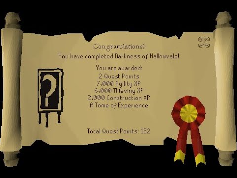 OSRS Darkness of Hallowvale - Playthrough (Game sound only)