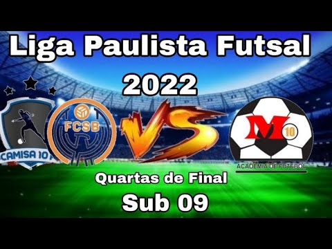 Camisa 10 x M10 - Sub 07 / Liga Paulista Futsal 2022.