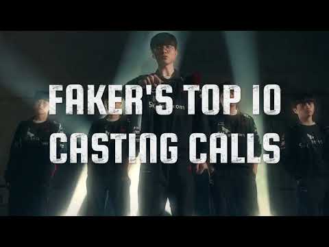 T1 Faker's Top 10 Casting Call Moments