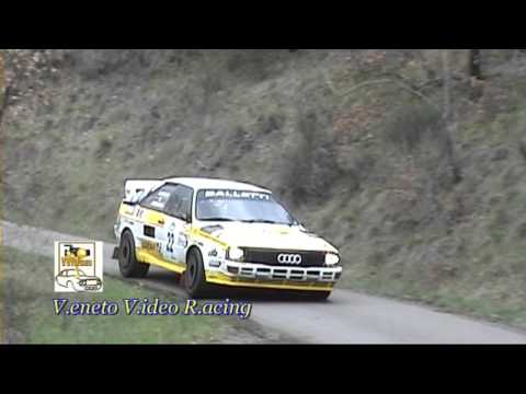 RALLY VALLATE ARETINE 2016 DE BELLIS ALICERVI AUDI QUATTRO
