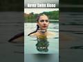 She S Alone In The Lake