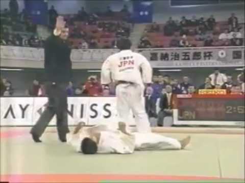 JUDO 1999 Kano Cup: Masato Uchishiba (JPN) - Tatsuaki Egusa (JPN)