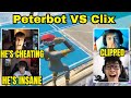 Peterbot & AsianJeff 2v2 Against Clix & MrSavage The Most TOXIC Fight