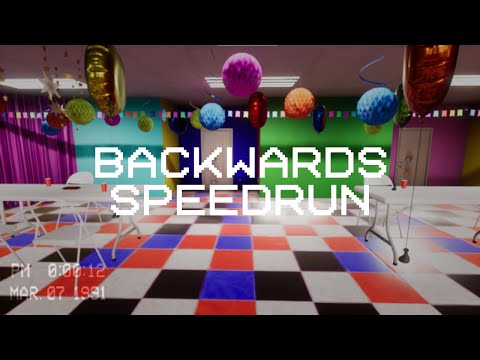 Level Fun Backwards Speedrun - Escape the Backrooms