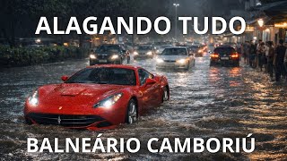 Muita CHUVA em Balneário Camboriú ao vivo - 30/12/2025