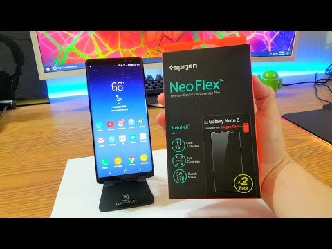 Spigen Neo Flex Galaxy Note 8 Installation