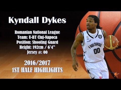 Kyndall Dykes 2016/2017 1st Half Highlights