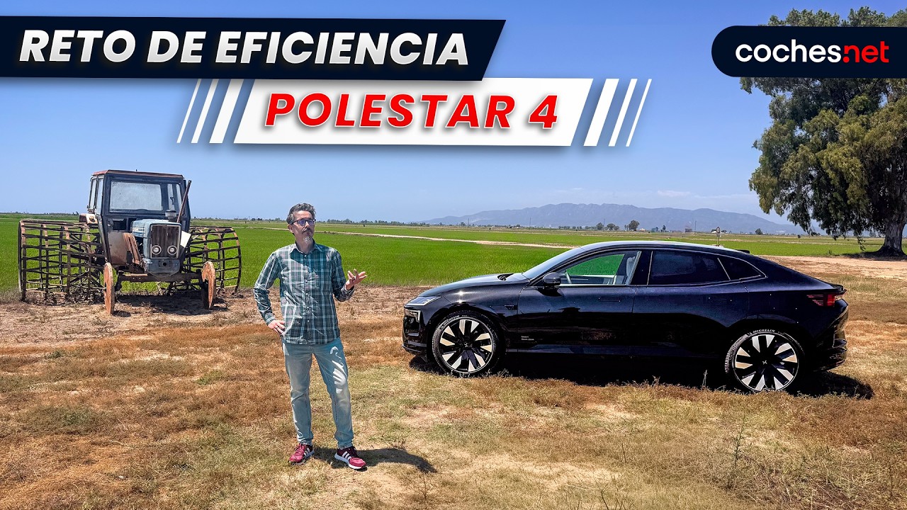 Ofrecido por Polestar: Reto de Eficiencia con Polestar 4 | coches.net