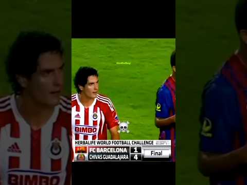 Chivas vs Barcelona ☠️ #football #chivas #barcelona #futbol