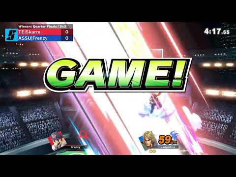 Smash at Park University WR3 - ASSU|Frenzy (Mario) vs. TE|SAK|Skarm (Ken)
