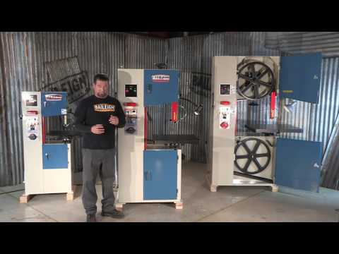 Baileigh Industrial complete line of Vertical Band Saws Bandsaw Band Saw