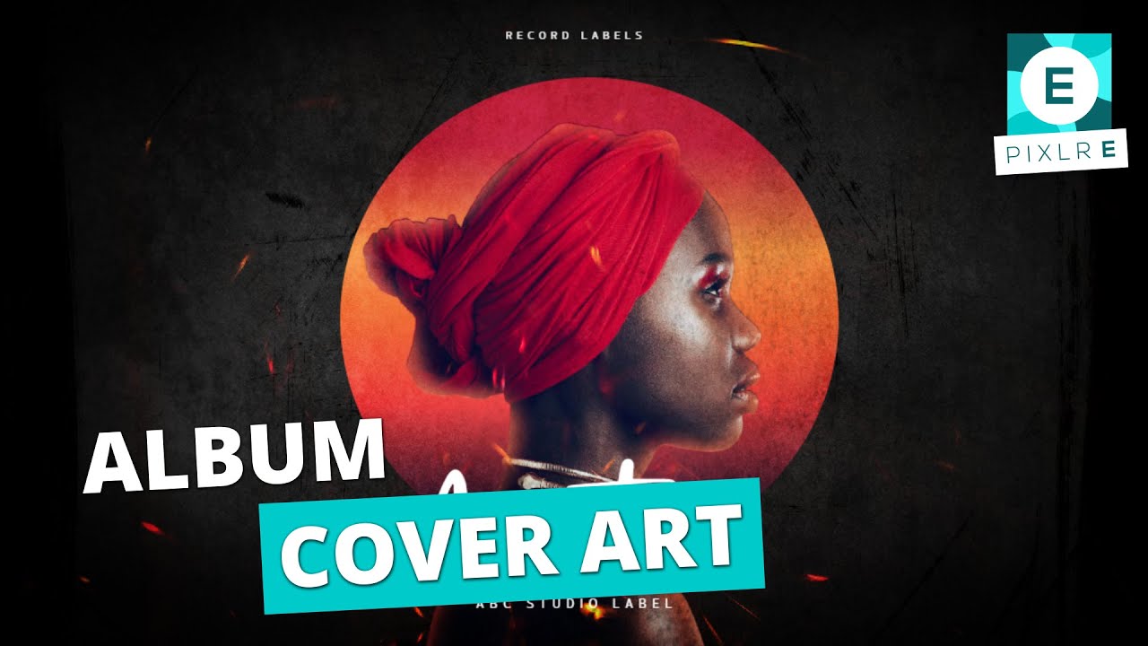 Create An Album Cover in Pixlr E