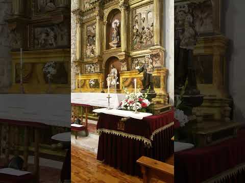 Campillo de Aranda (Burgos). San Antonio de Padua 2023 (1). Canción de San Antonio y los pajaritos