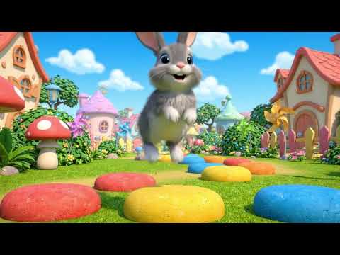 Salta Salta Conejito 🐰🌷🎵 | Aventura en el Jardín | Canción Infantil Divertida
