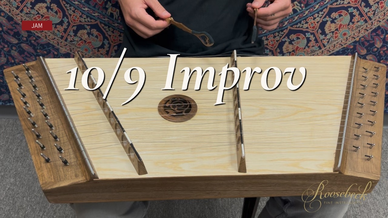 Roosebeck 10/9 Hammered Dulcimer, 19 Strings