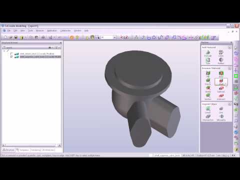 3D CAD: Creo Elements/Direct Modeling Shell Command