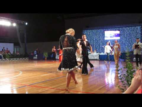 Vadim Potapov e Elena Pilipenko - Cha Cha Cha / Sines 2016