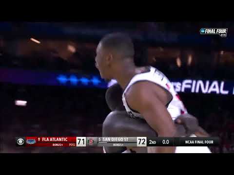 Lamont Butler Game Winner for San Diego State vs FAU!!! | Final Four Buzzer Beater 04-01-23