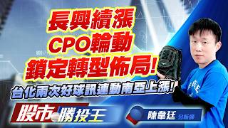 長興續漲CPO輪動鎖定轉型佈局 ! 台化兩次好球訊連動南亞上漲 ! #長興 #全新 #穩懋 #汎銓 #台化 #南亞科｜股市勝投王｜陳韋廷 (圖)