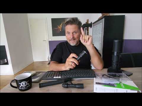 Taschenlampe mit Rundum-Warnleuchte: NEXTORCH P83