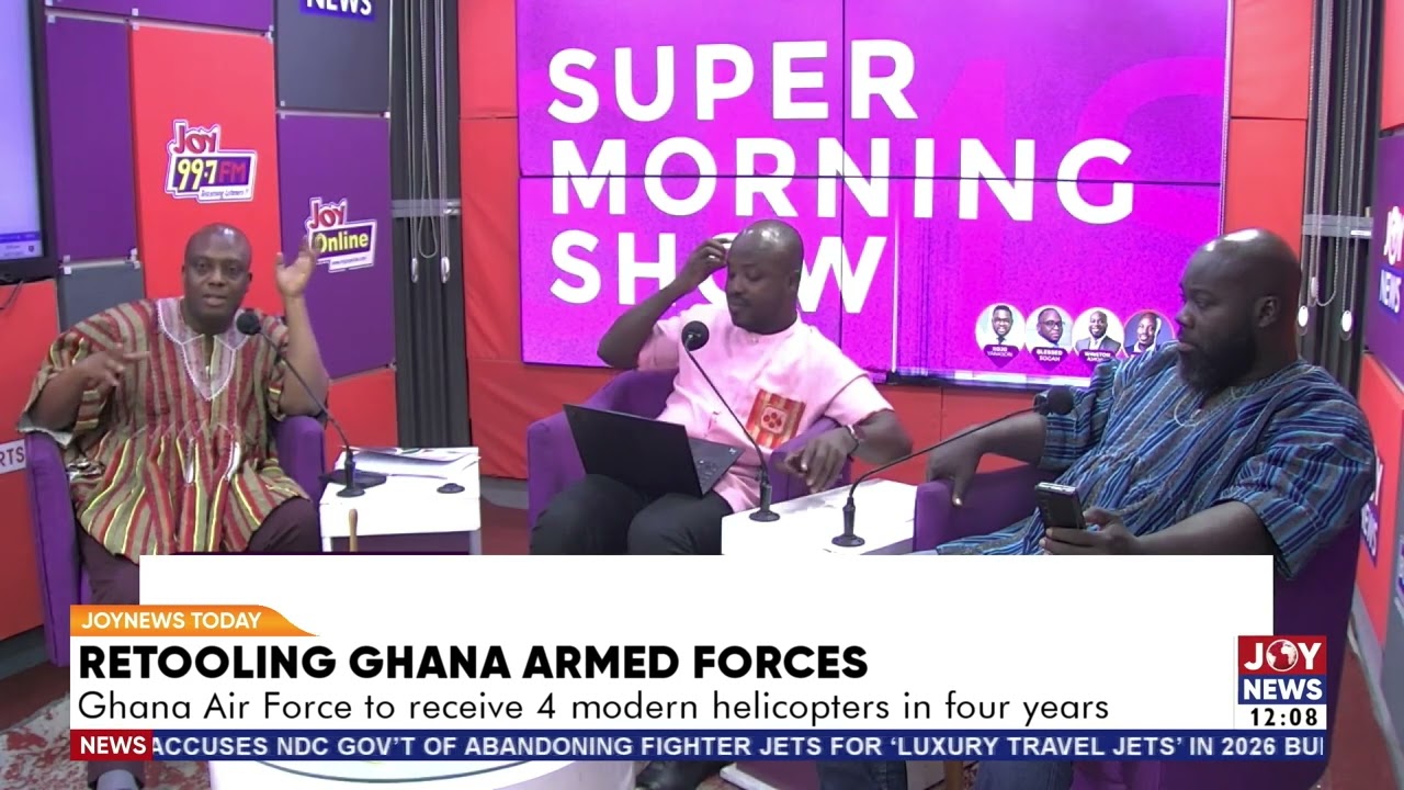 Retooling Ghana Armed Forces: Ghana Air Force to receive 4 modern helicopters in four years.