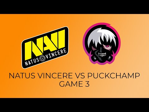 NAVI VS PUCKCHAMP Game 3 - ESL ONE DPC SEASON 2 UPPER DIVISION