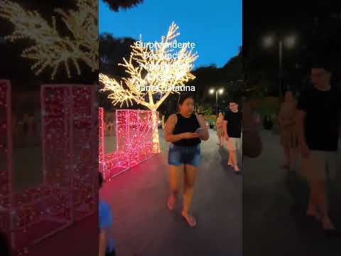 Decoração de natal em Chapecó, Santa Catarina 🎄🧑‍🎄