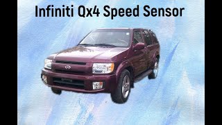 99-01 infiniti qx4 and nissan pathfinder speed sensor removal