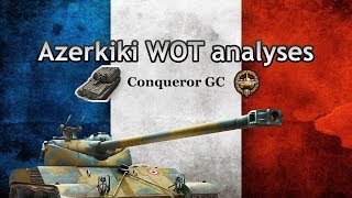 preview picture of video '(HD147) 100% WORLD of TANKS (analyse de parties Conqueror GC)'
