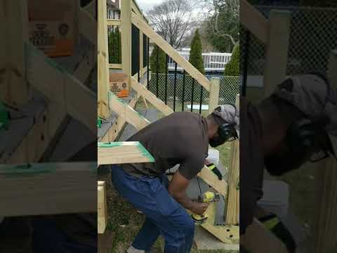 Deck Stair Railings